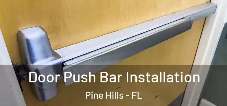 Door Push Bar Installation Pine Hills - FL