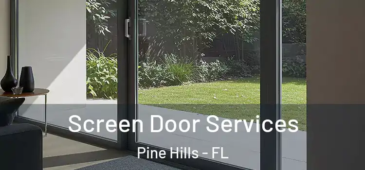 Screen Door Services Pine Hills - FL